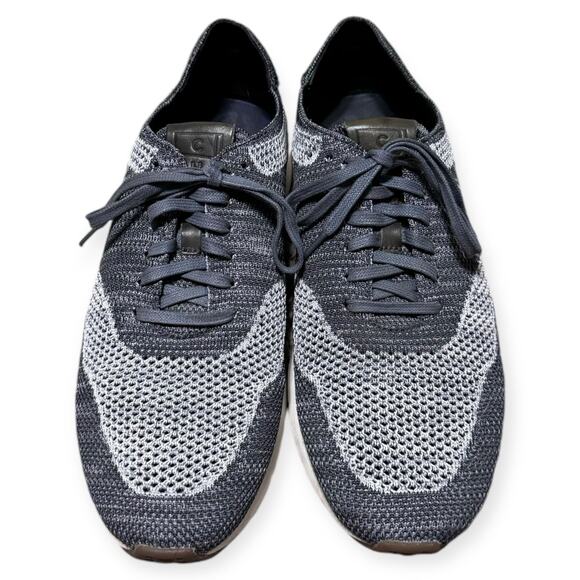 Cole Haan Heather Gray Grandpro Stitchlite Knit Running Sneaker Men's Size 10.5M - Picture 2 of 9